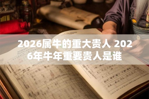 2026属牛的重大贵人 2026年牛年重要贵人是谁 2026属牛的重大贵人 2026年牛年重要贵人是谁