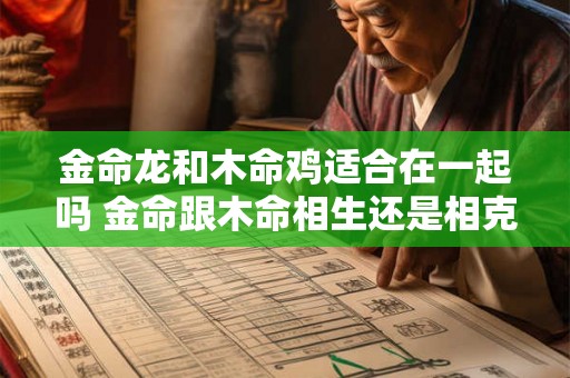金命龙和木命鸡适合在一起吗 金命跟木命相生还是相克