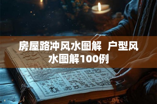 房屋路冲风水图解  户型风水图解100例