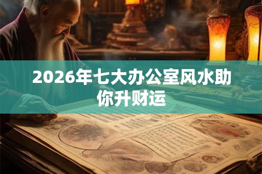 2026年七大办公室风水助你升财运