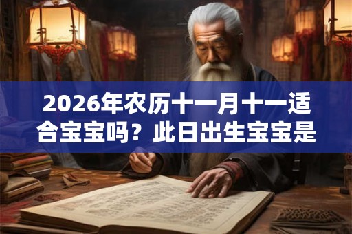 2026年农历十一月十一适合宝宝吗?此日出生宝宝是什么命? 2026年农历十一月十一适合宝宝吗?此日出生宝宝是什么命?