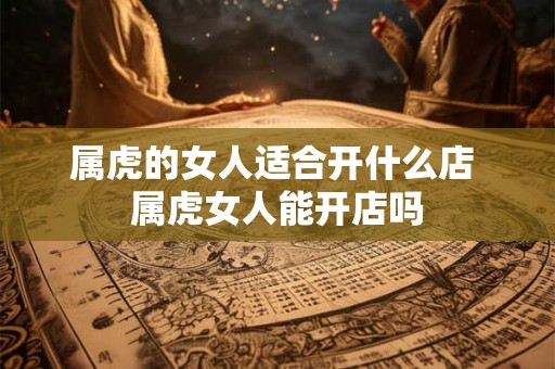 属虎的女人适合开什么店 属虎女人能开店吗