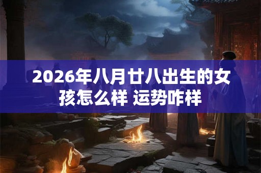 2026年八月廿八出生的女孩怎么样 运势咋样 2026年八月廿八出生的女孩怎么样 运势咋样