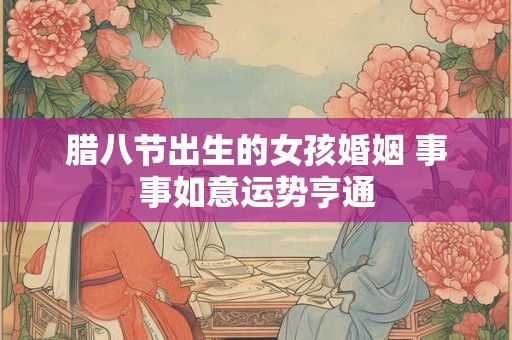 腊八节出生的女孩婚姻 事事如意运势亨通