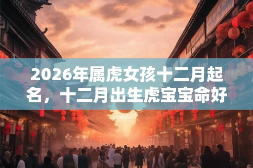2026年属虎女孩十二月起名，十二月出生虎宝宝命好吗？
