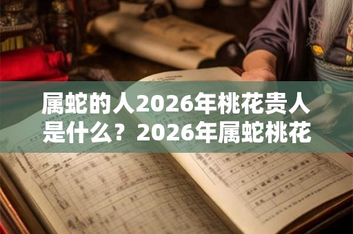 属蛇的人2026年桃花贵人是什么？2026年属蛇桃花运好吗？