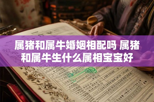 属猪和属牛婚姻相配吗 属猪和属牛生什么属相宝宝好 属猪和属牛婚姻相配吗 属猪和属牛生什么属相宝宝好