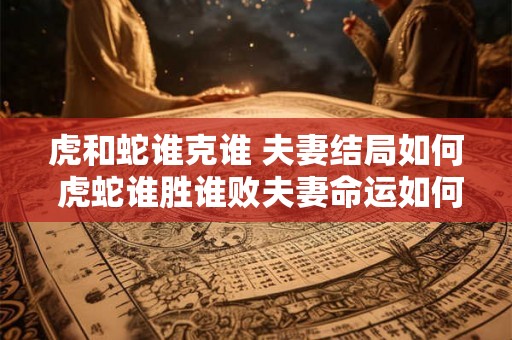 虎和蛇谁克谁 夫妻结局如何 虎蛇谁胜谁败夫妻命运如何