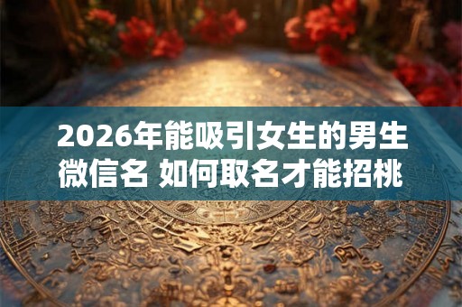 2026年能吸引女生的男生微信名 如何取名才能招桃花 2026年能吸引女生的男生微信名 如何取名才能招桃花