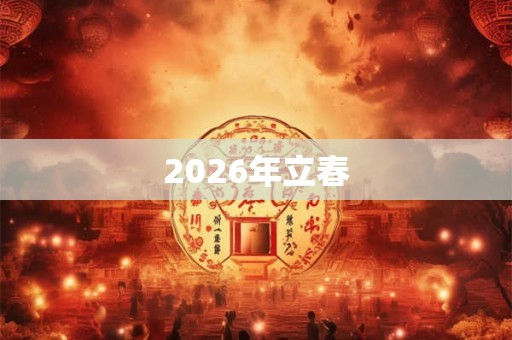 2026年立春