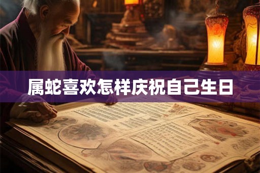 属蛇喜欢怎样庆祝自己生日