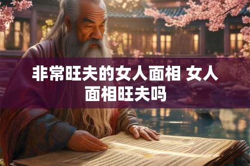 非常旺夫的女人面相 女人面相旺夫吗 非常旺夫的女人面相 女人面相旺夫吗