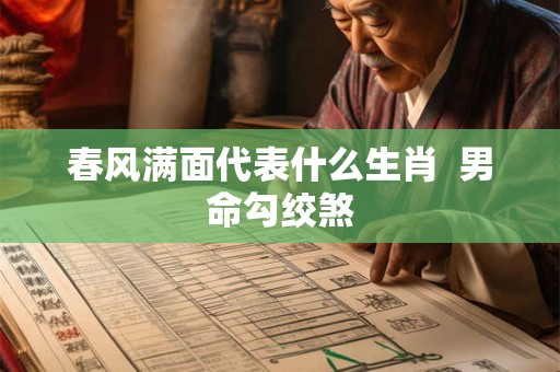 春风满面代表什么生肖 男命勾绞煞 春风满面代表什么生肖 男命勾绞煞