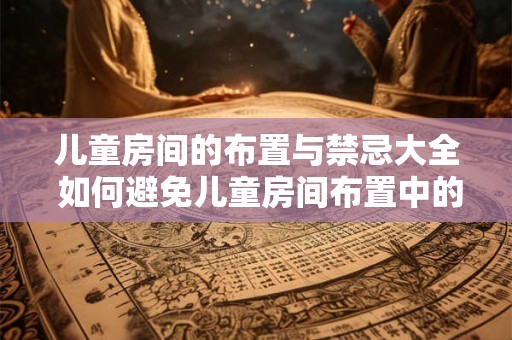 儿童房间的布置与禁忌大全 如何避免儿童房间布置中的禁忌