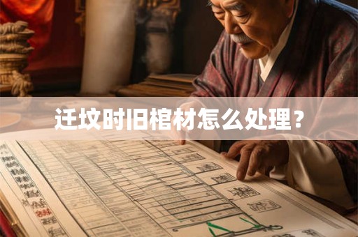 迁坟时旧棺材怎么处理？