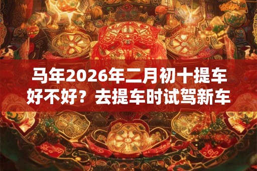 马年2026年二月初十提车好不好？去提车时试驾新车应该注意什么？