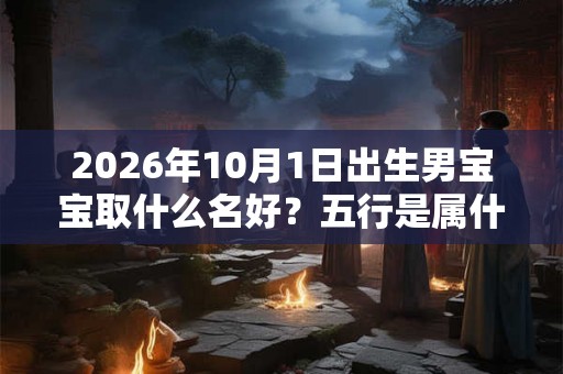 2026年10月1日出生男宝宝取什么名好？五行是属什么呢？