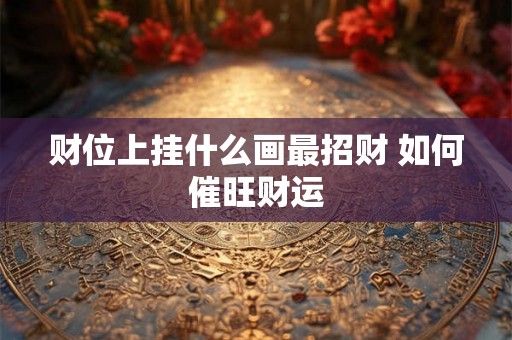 财位上挂什么画最招财 如何催旺财运