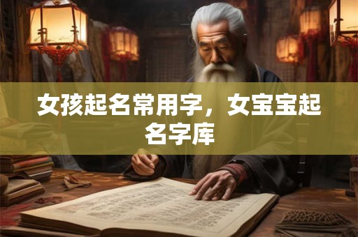 女孩起名常用字,女宝宝起名字库 女孩起名常用字,女宝宝起名字库