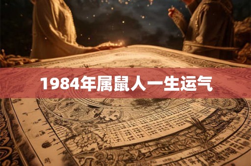 1984年属鼠人一生运气