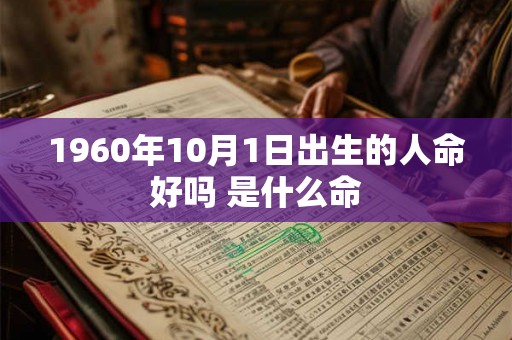 1960年10月1日出生的人命好吗 是什么命