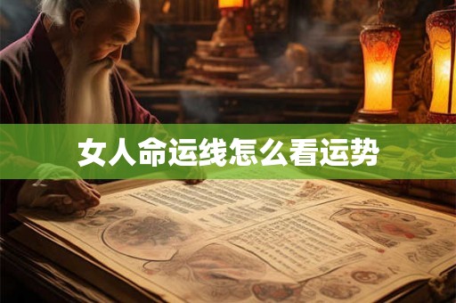 女人命运线怎么看运势