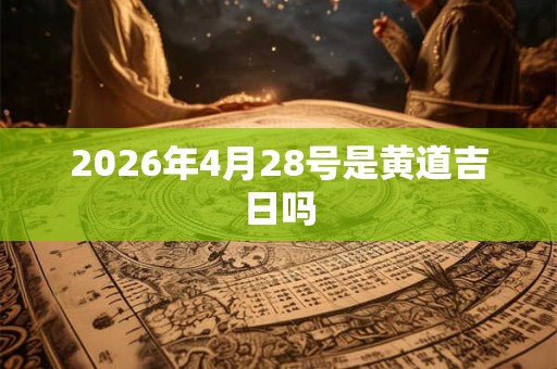 2026年4月28号是黄道吉日吗