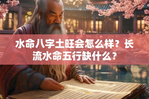 水命八字土旺会怎么样？长流水命五行缺什么？