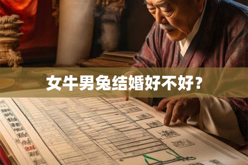 女牛男兔结婚好不好？