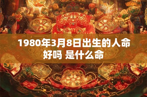 1980年3月8日出生的人命好吗 是什么命