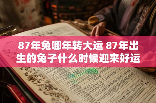 87年兔哪年转大运 87年出生的兔子什么时候迎来好运 87年兔哪年转大运 87年出生的兔子什么时候迎来好运