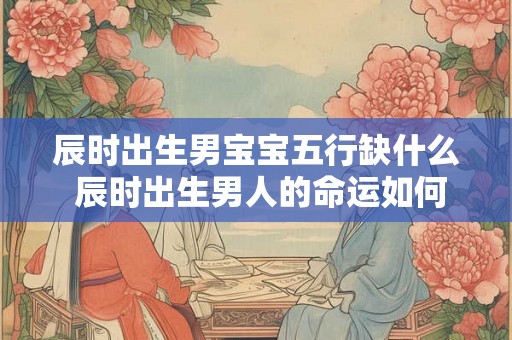辰时出生男宝宝五行缺什么 辰时出生男人的命运如何 辰时出生男宝宝五行缺什么 辰时出生男人的命运如何