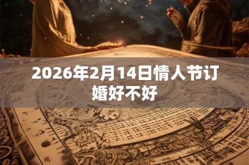 2026年2月14日情人节订婚好不好