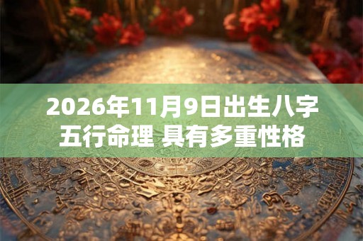 2026年11月9日出生八字五行命理 具有多重性格