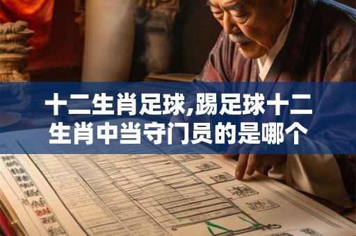 十二生肖足球,踢足球十二生肖中当守门员的是哪个