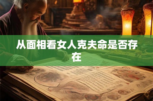 从面相看女人克夫命是否存在