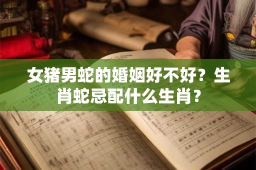 女猪男蛇的婚姻好不好?生肖蛇忌配什么生肖? 女猪男蛇的婚姻好不好?生肖蛇忌配什么生肖?