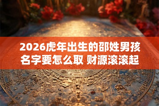2026虎年出生的邵姓男孩名字要怎么取 财源滚滚起名大全