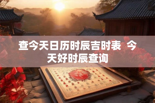 查今天日历时辰吉时表 今天好时辰查询 查今天日历时辰吉时表 今天好时辰查询
