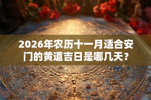 2026年农历十一月适合安门的黄道吉日是哪几天？
