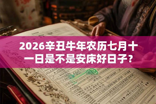 2026辛丑牛年农历七月十一日是不是安床好日子？