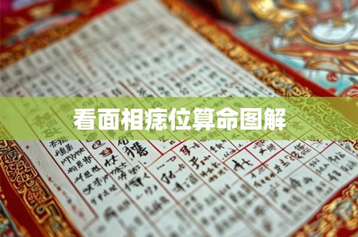 看面相痣位算命图解