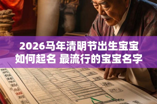 2026马年清明节出生宝宝如何起名 最流行的宝宝名字