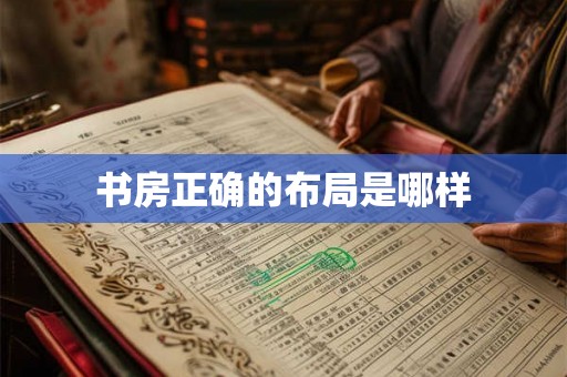 书房正确的布局是哪样