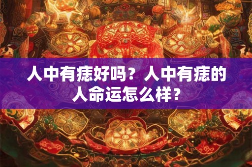 人中有痣好吗？人中有痣的人命运怎么样？