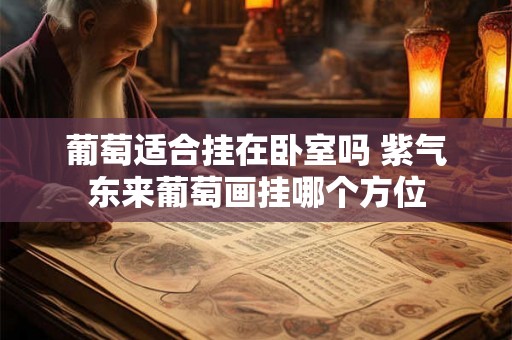 葡萄适合挂在卧室吗 紫气东来葡萄画挂哪个方位