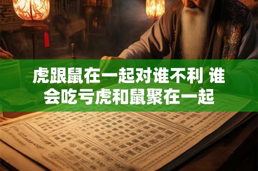 虎跟鼠在一起对谁不利 谁会吃亏虎和鼠聚在一起
