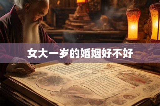 女大一岁的婚姻好不好