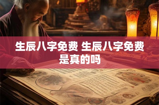 生辰八字免费 生辰八字免费是真的吗 生辰八字免费 生辰八字免费是真的吗