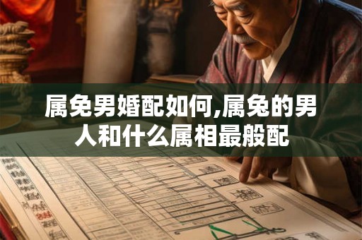 属免男婚配如何,属兔的男人和什么属相最般配